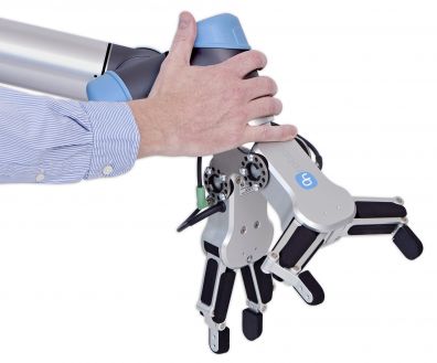 Dual Gripper On Robot