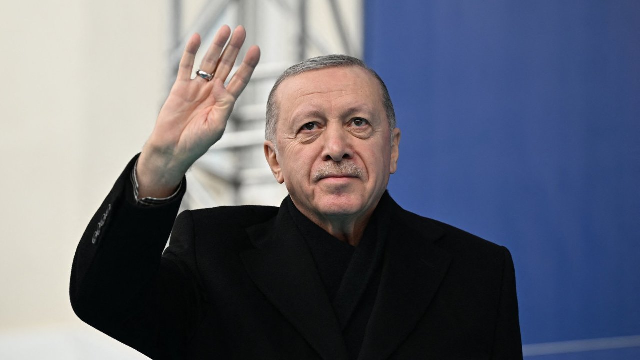 Tureck prezident Recep Tayyip Erdogan