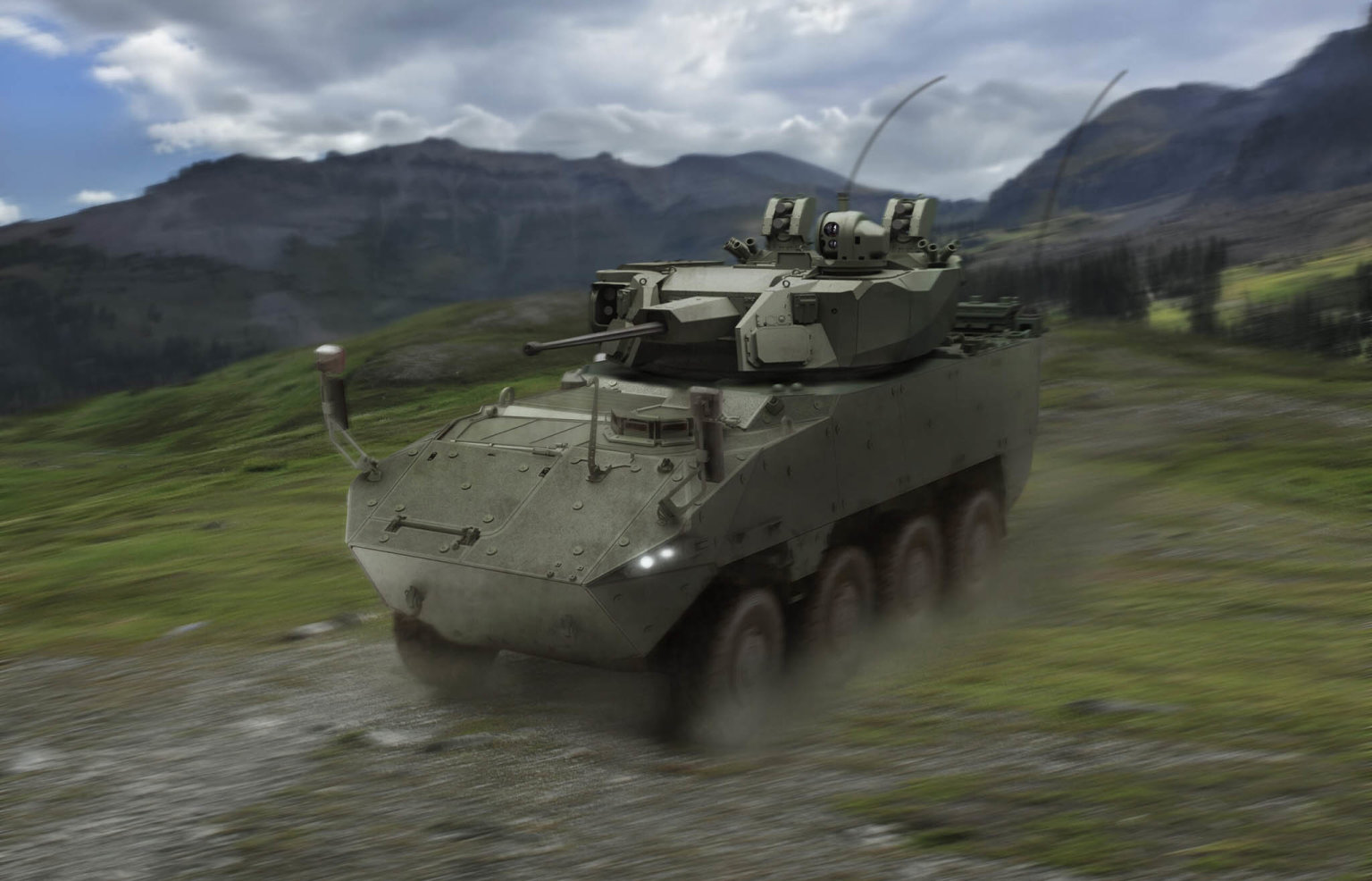 Pandur 8x8 EVO (Foto: CSG) Pandur 8x8 EVO