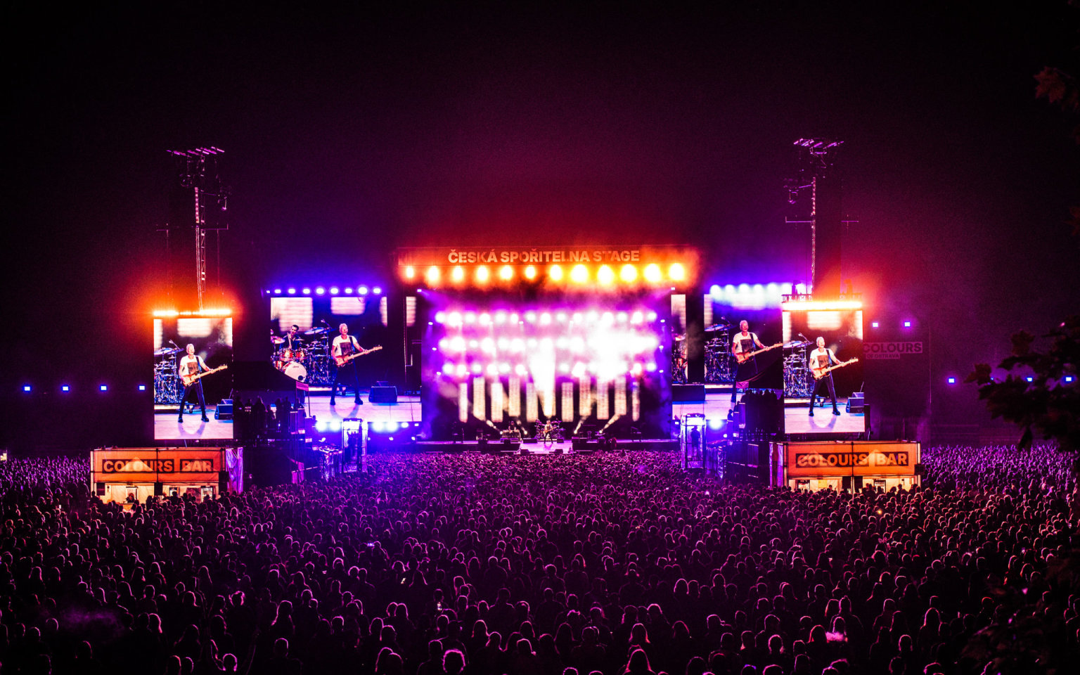 Colours of Ostrava, koncert Stinga