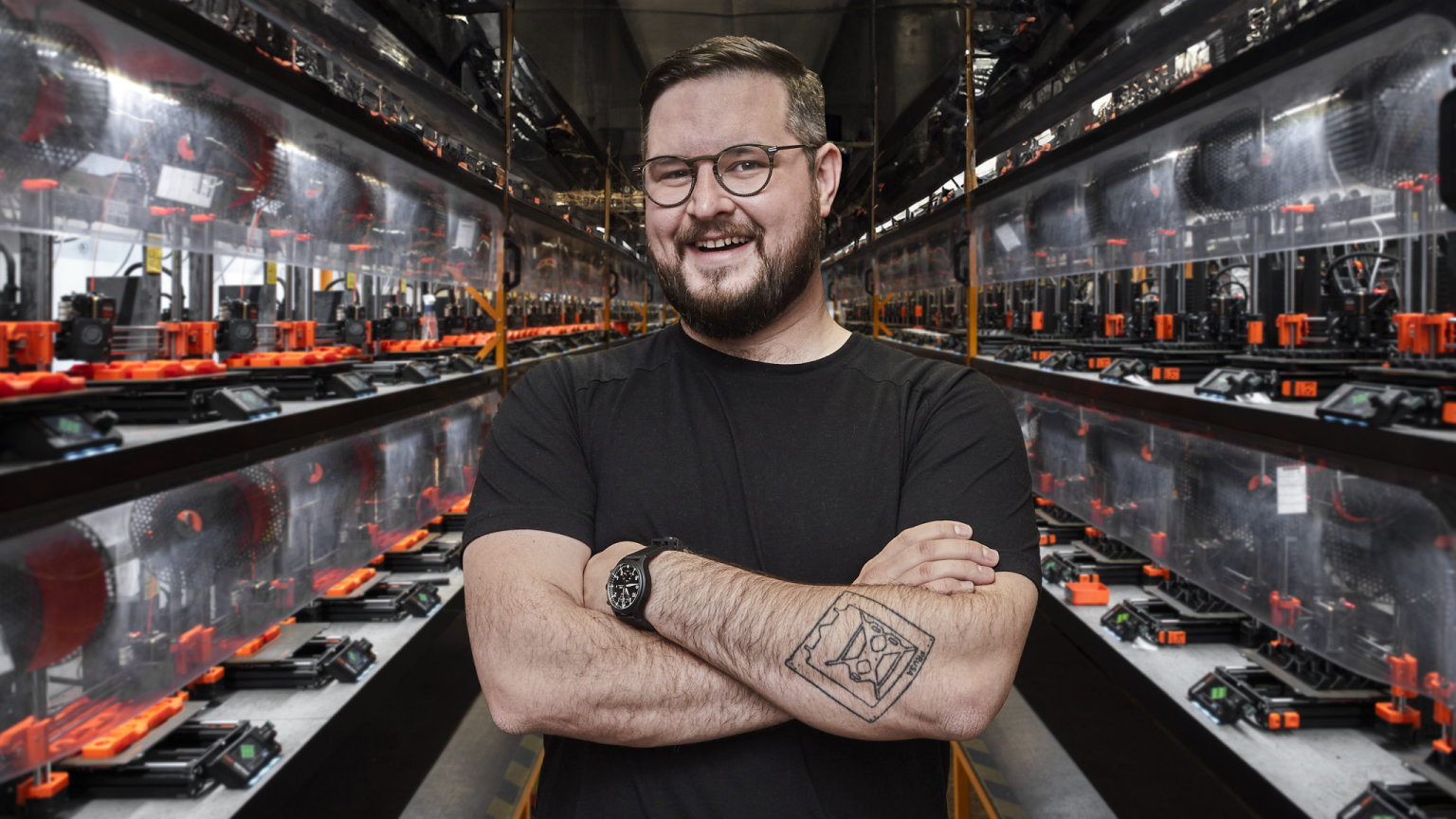 Josef Pr��a, zakladatel Prusa Research.