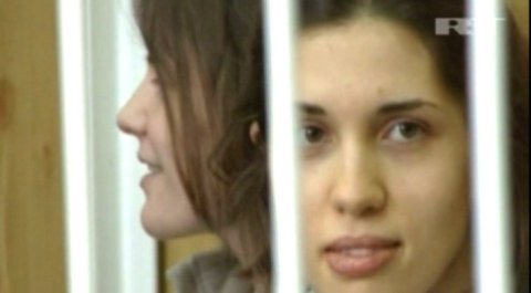 Pussy Riot u soudu.
