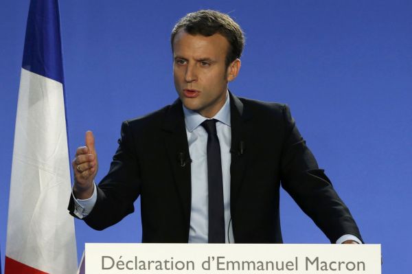 Francouzsk&yacute; exministr hospod&aacute;�stv&iacute; Emmanuel Macron.
