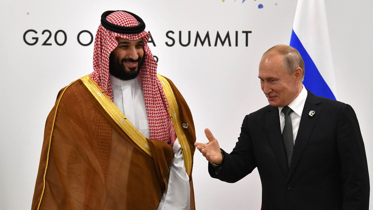 Sadsk korunn princ Mohamed bin Salmn arusk prezident Vladimir Putin nasummitu G20 vjaponsk sace.