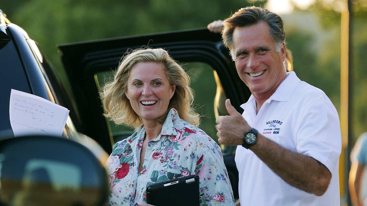 Mitt Romney s manelkou Ann