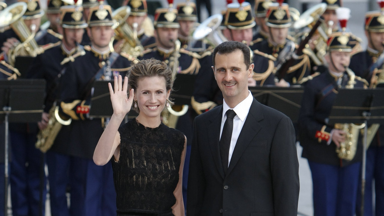 Prezident Asad s manelkou