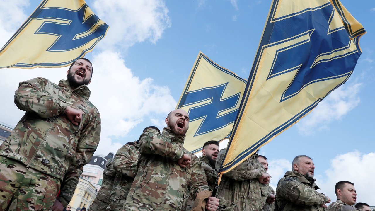 Ukrajina, válka, battalion Azov