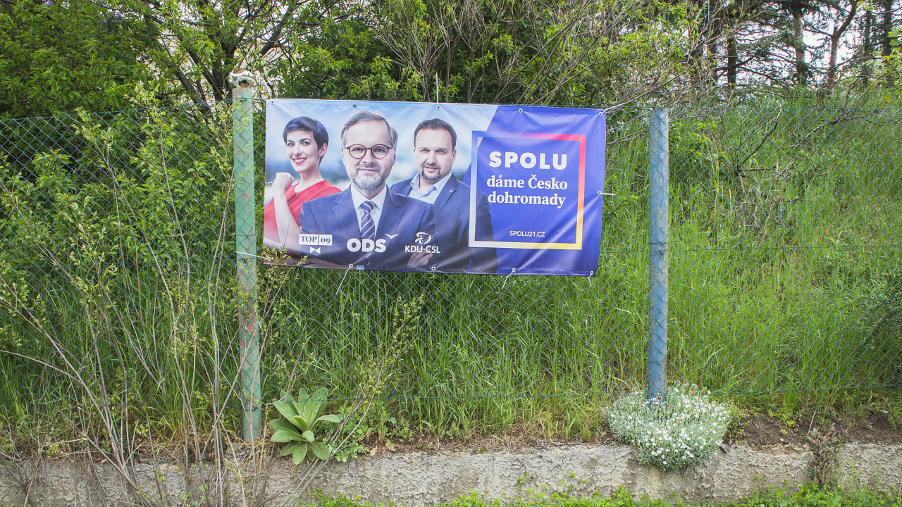 koalice SPOLU, pedvolebn volebn plakt