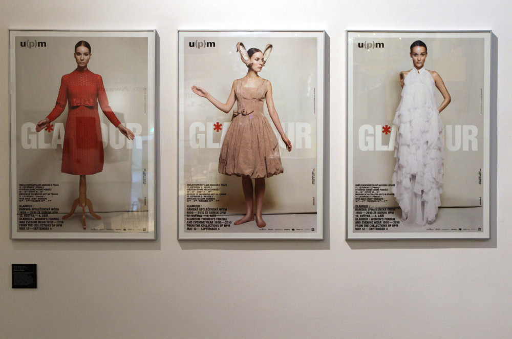 Ceny Czech Grand Design Awards Grafik Štěpán Malovec - Glamour - Dámská móda 1950-2010