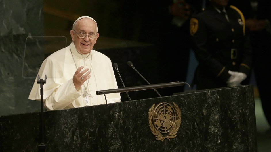 Pape Frantiek promluvil v OSN o ochran prody a lidskch prvech.