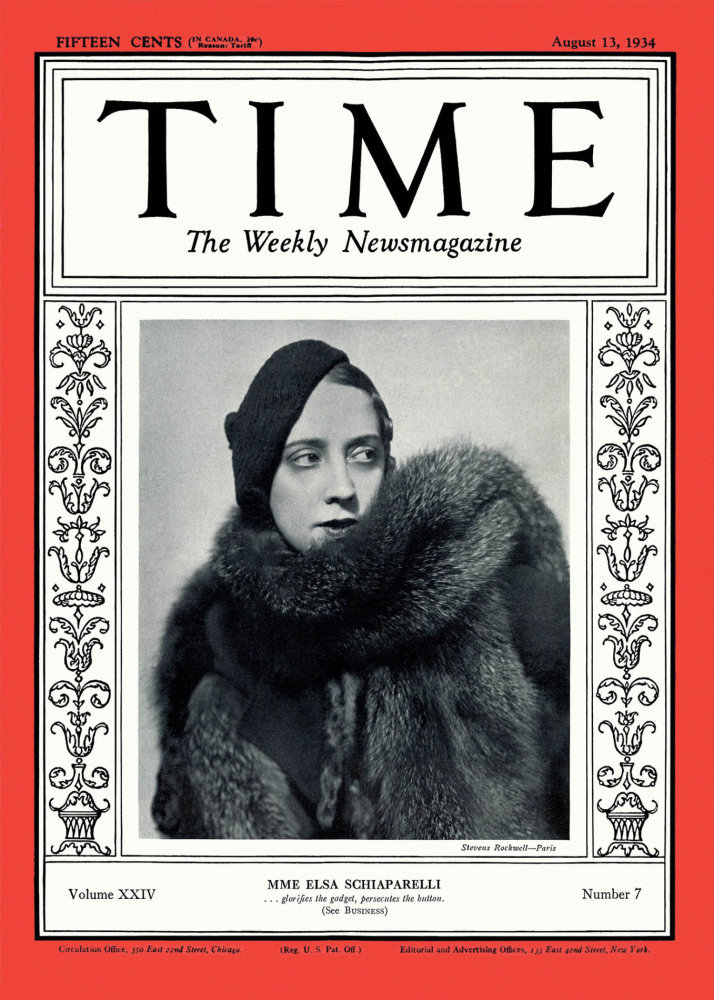Elsa Schiaparelliová byla první návrhářkou na obálce časopisu Time, znal ji celý svět. Elsa Schiaparelliová byla první návrhářkou na obálce časopisu Time, znal ji celý svět.
