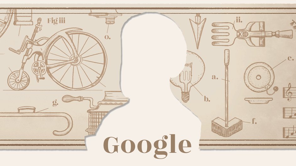 Google slav 50. vro prvn zmnky o Jrovi Cimrmanovi upravenm logem
