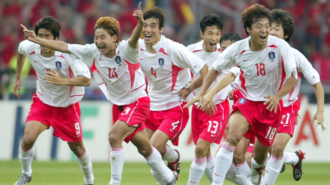 Jižní Korea, fotbal, Mistrovství svìta, 2002