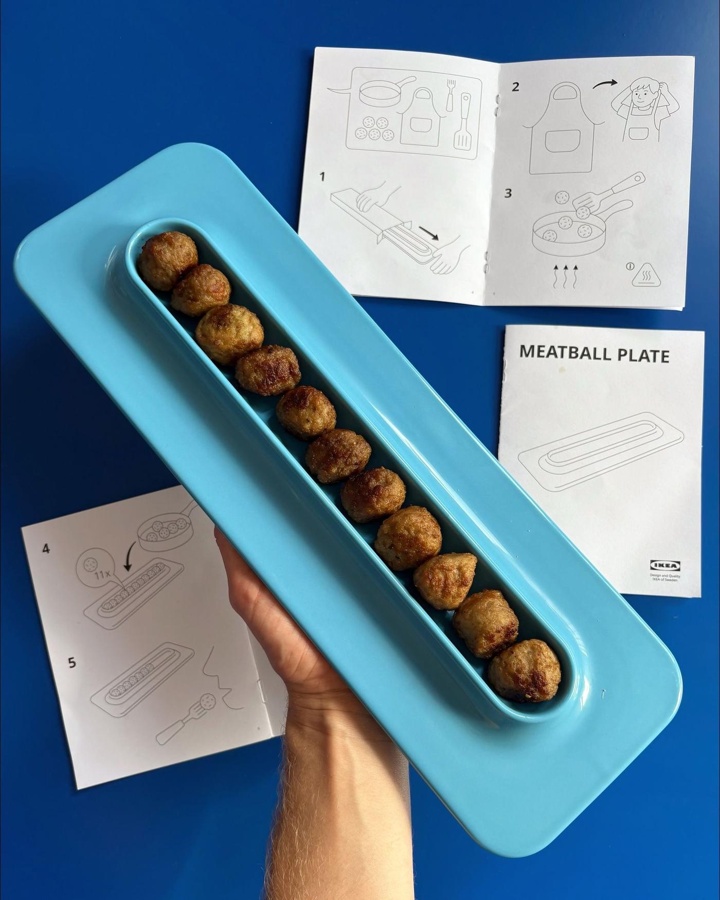 Tal na masov kuliky IKEA, design Gustaf Westman