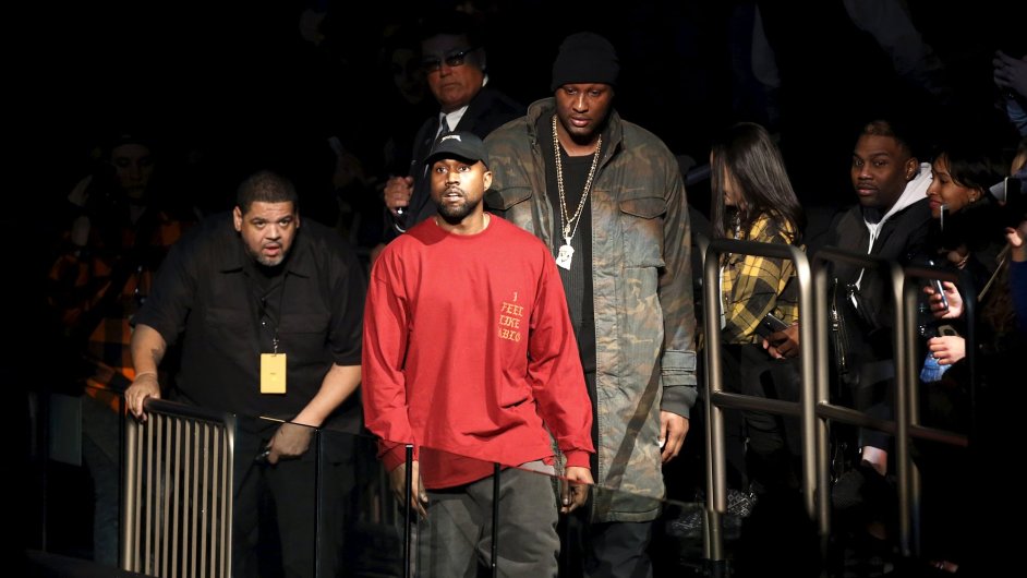 Snmek z pedstaven novho alba Kanyeho Westa v Madison Square Garden.