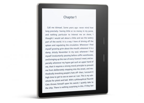 Druhá generace čtečky Kindle Oasis je vodotěsná