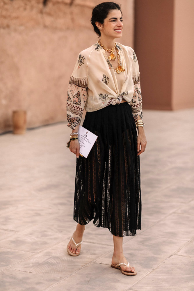 Dior Cruise 2020 Leandra Medine
