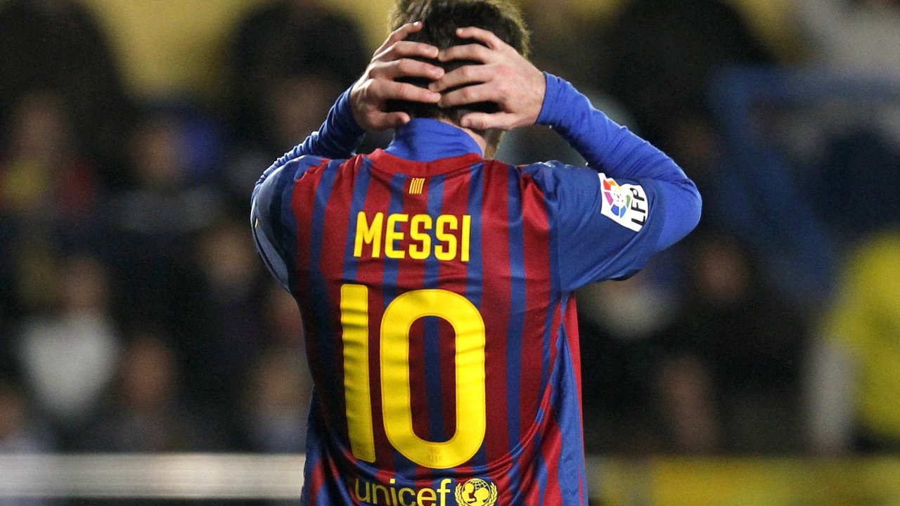 Zklaman Messi