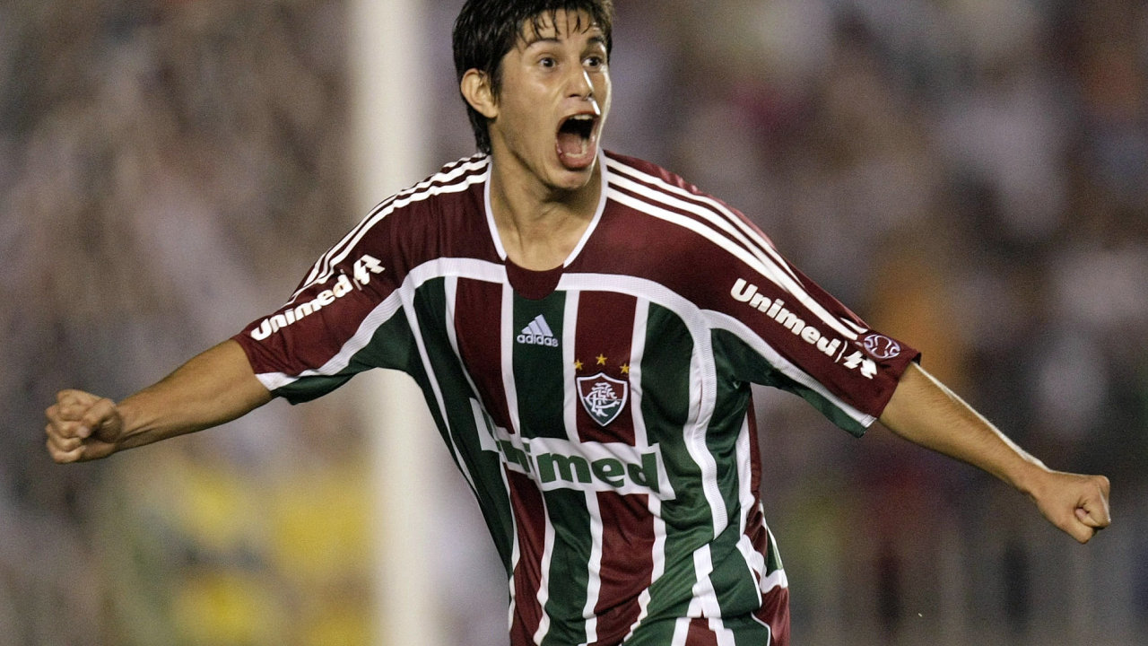Dario Conca slav gl v dresu Fluminense
