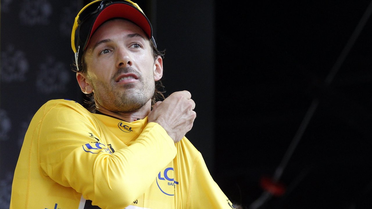 Fabian Cancellara ve lutm trikotu