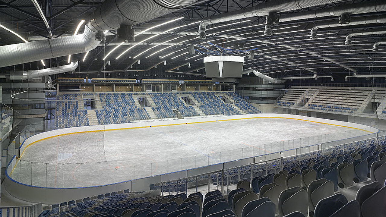 Zimní stadion Chomutov - interiér