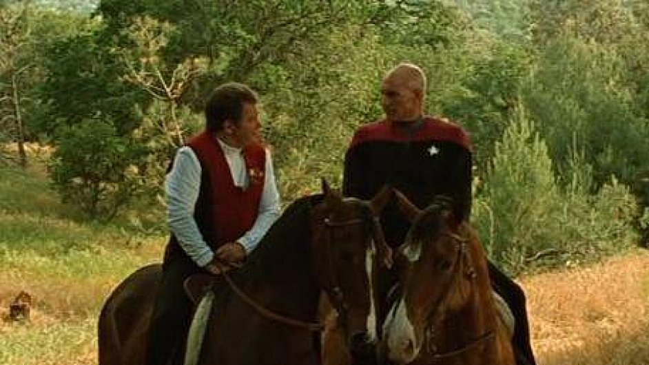 Setkn kapitn Kirka a Picarda ve filmu Generace