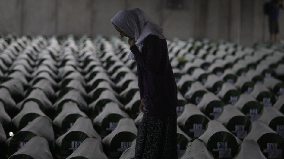 Poheb obt Srebrenickho masakru