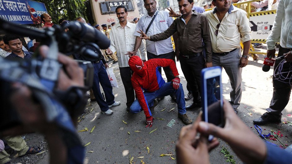 Indick Spiderman-tlocvik
