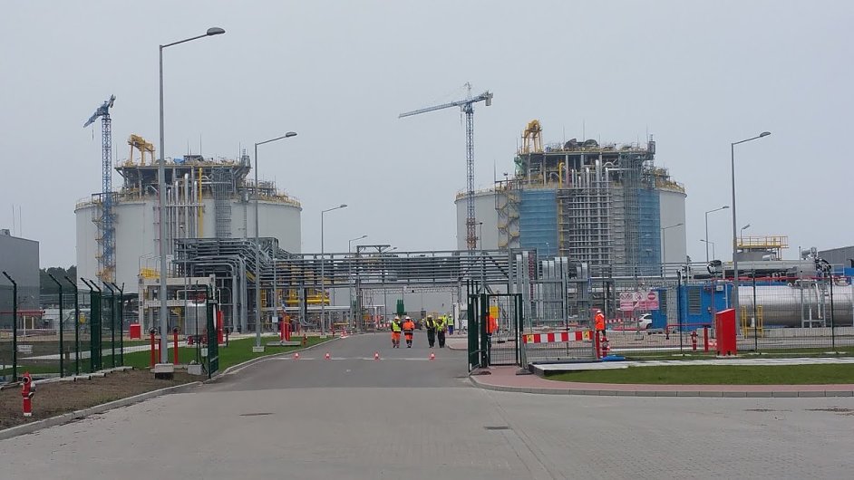 Ndre novho terminlu na plyn v Polsku.