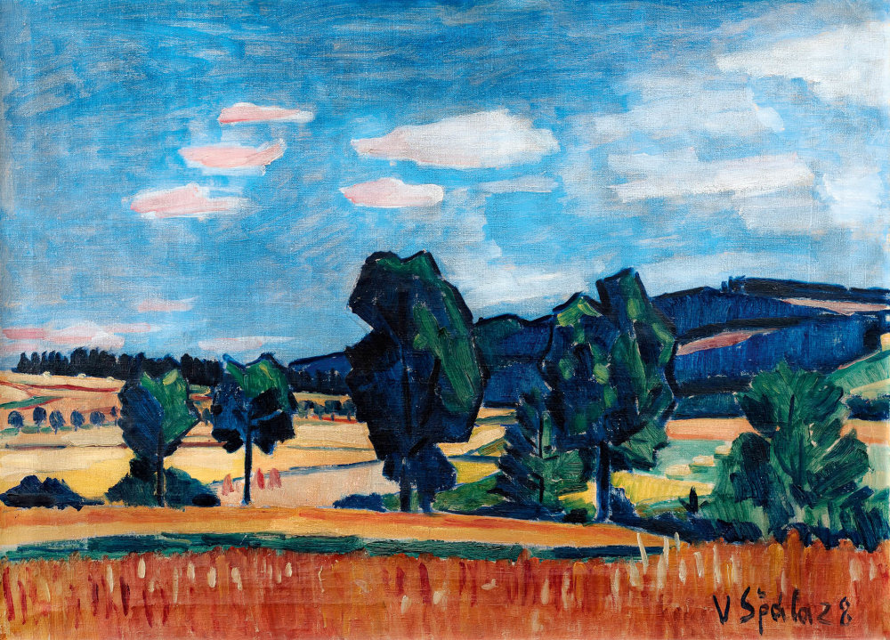 Václav Špála, O žních (1928)