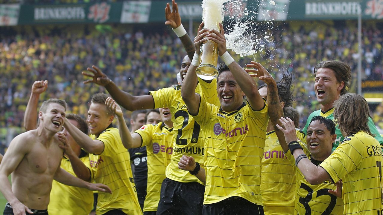 Fotbalist Dortmundu slav titul