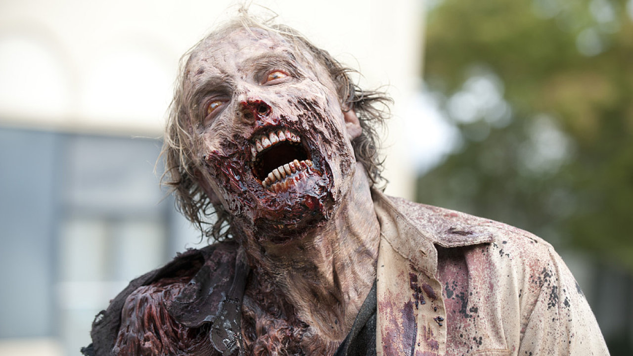 Lidorav zombie zpopularizoval seril Walking Dead americk televize AMC.