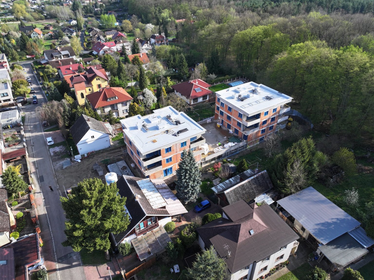 V�stavba projektu U Myslivny Hradec Kr�lov�
