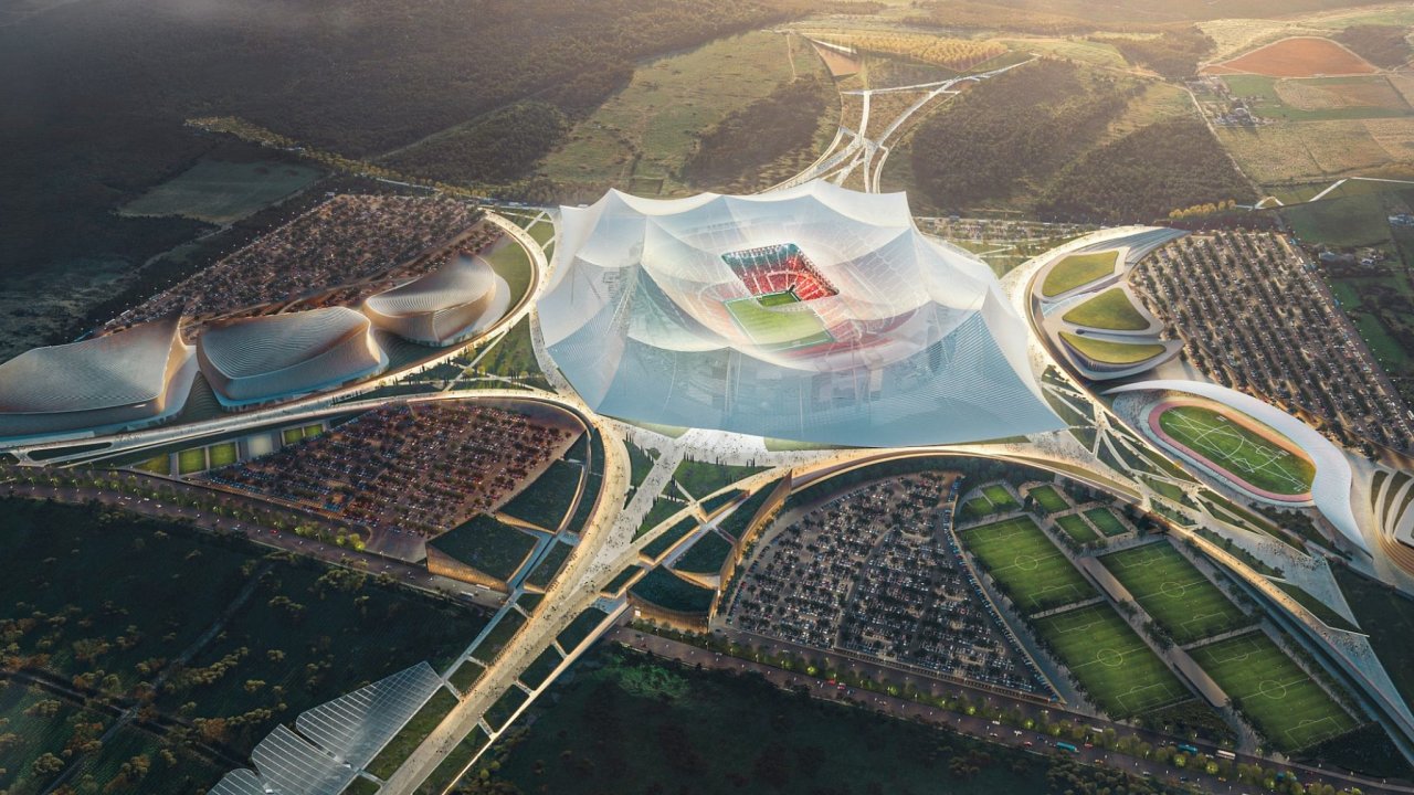 Grand Stade Hassan II, Casablanca, Maroko