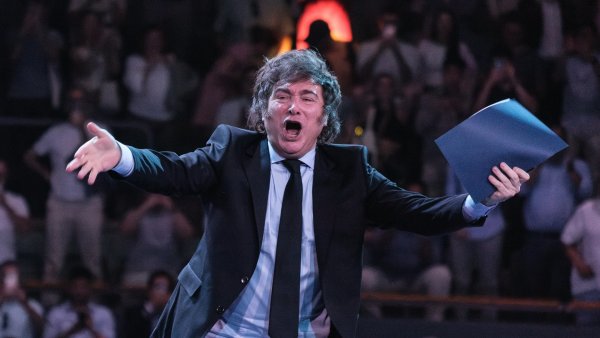 Argentinsk� prezident Javier Milei.