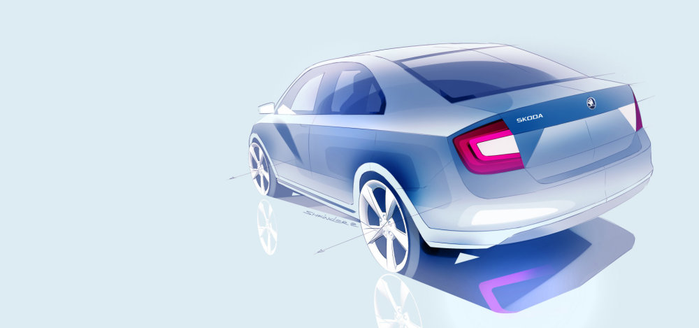 Škoda Rapid - design