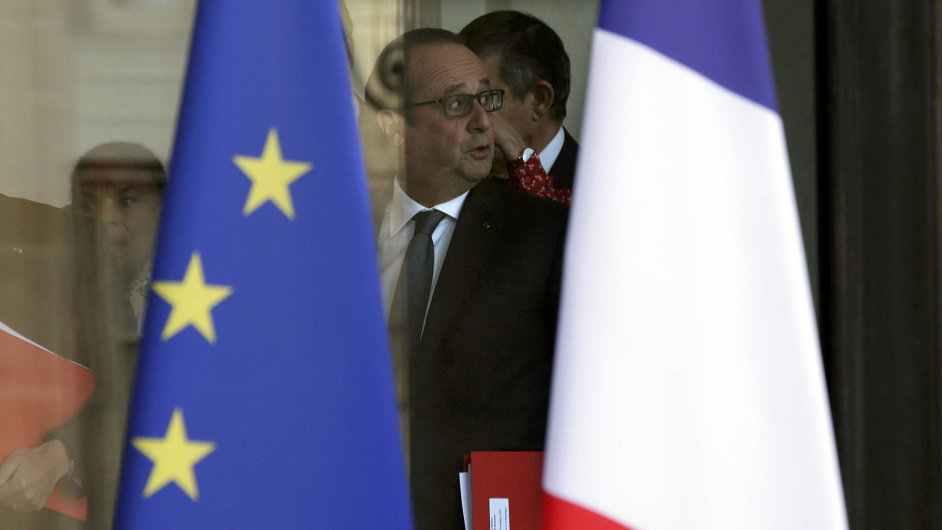 Francouzsk prezident Franois Hollande.