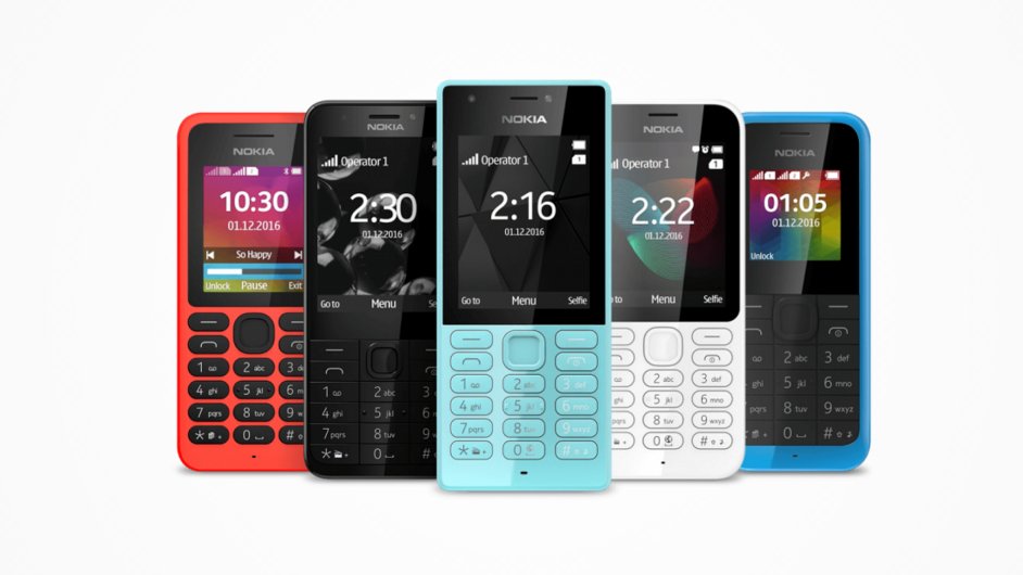 Tlatkov telefony Nokia nabzen od 1. prosince