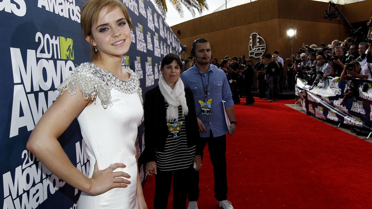 Emma Watsonov na nedvnm udlen filmovch cen MTV