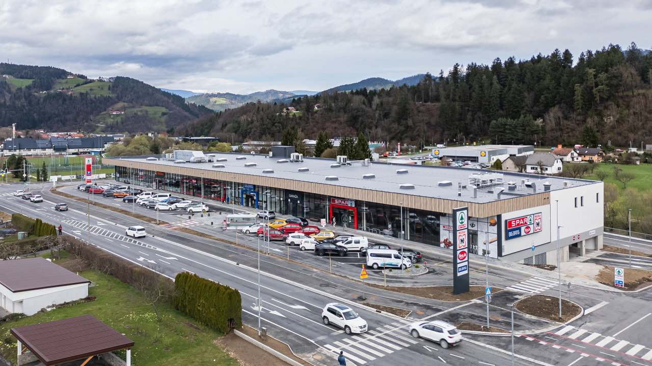 Retail park Slovenj Gradec