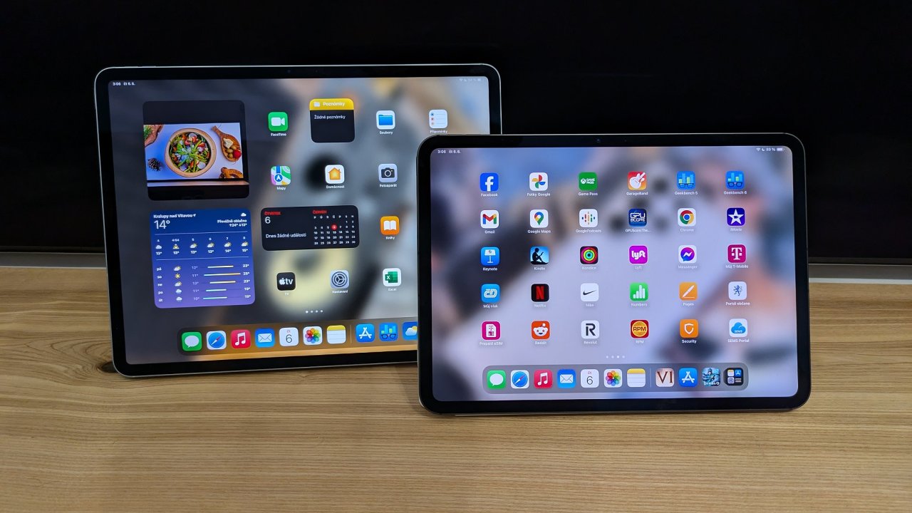 iPad Pro 11 s ipem M4 a iPad Air 13 s ipem M2