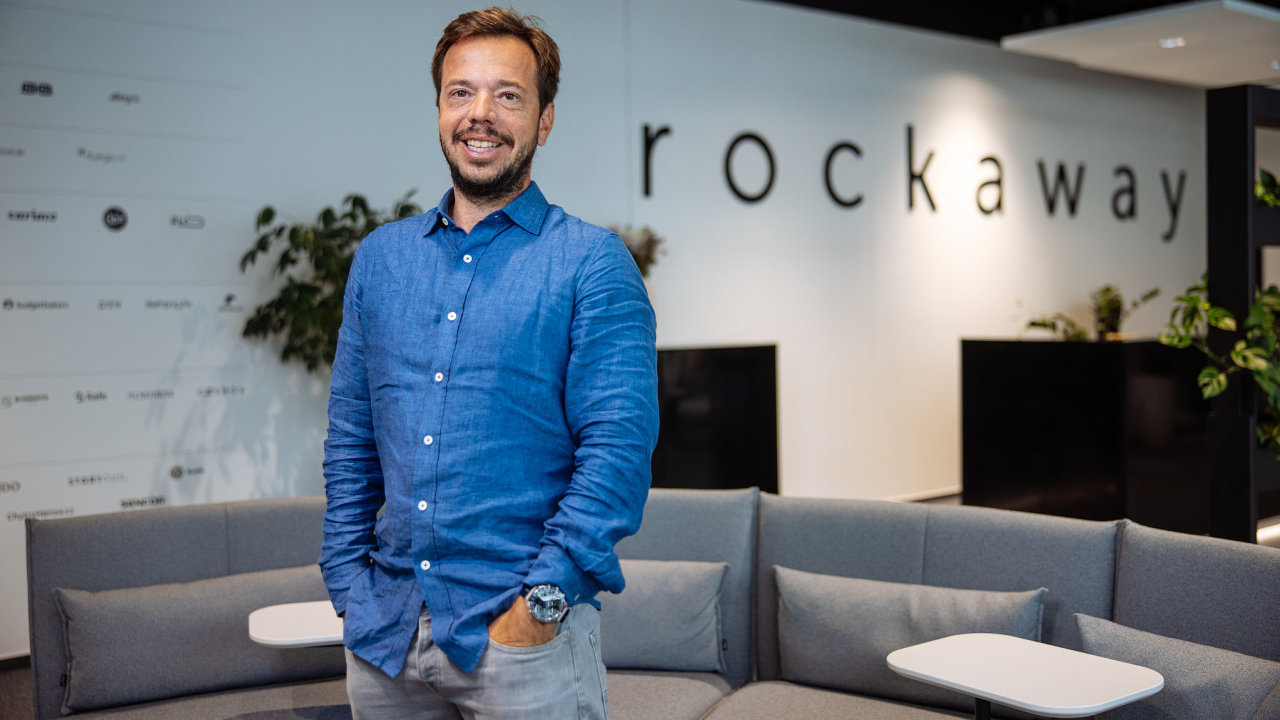 Jakub Havrlant, zakladatel a f investin skupiny Rockaway.