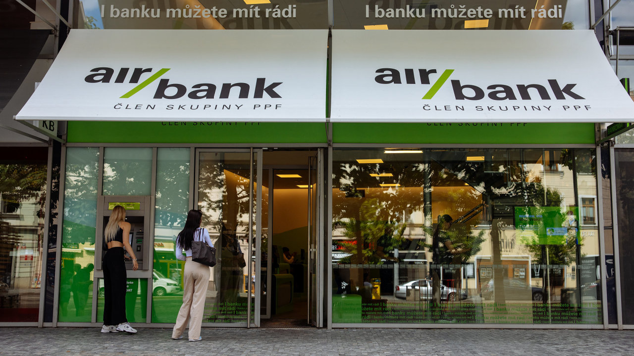 Skupin Air Bank v roce 2024 stoupl ist zisk o 23 procent.