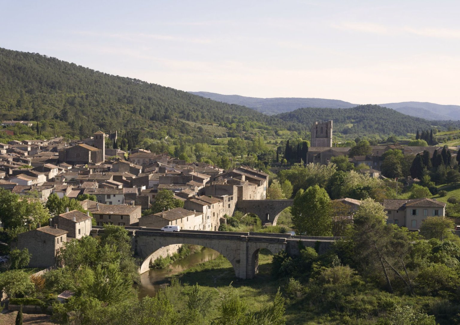Vesnice Lagrasse, Francie