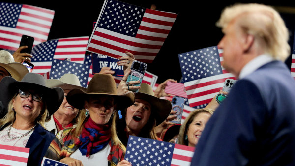 Americk� prezident Donald Trump na republik�nsk�m n�rodn�ho sjezdu k volb�m...