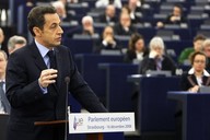 Nicolas Sarkozy v Evropskm parlamentu