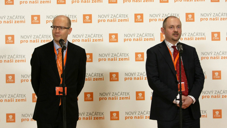 Bohuslav Sobotka a Michal Hašek