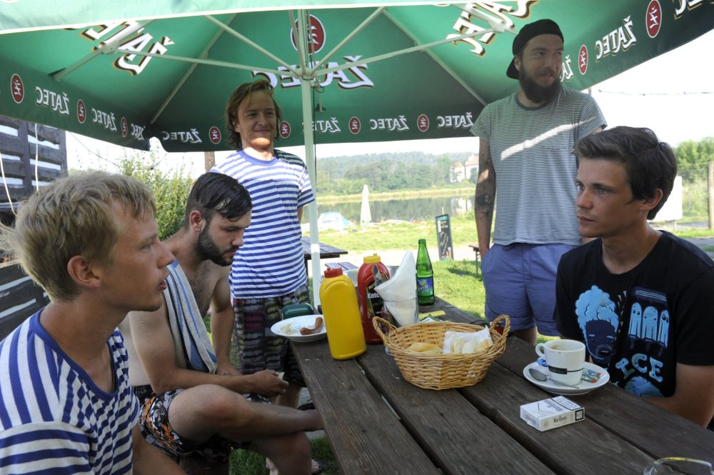 Loď Petburg na cestě z Nymburka do Hamburku