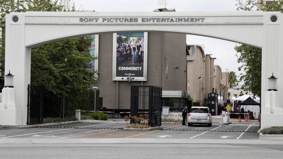 Vchod do sdla spolenosti Sony Pictures Entertainment.