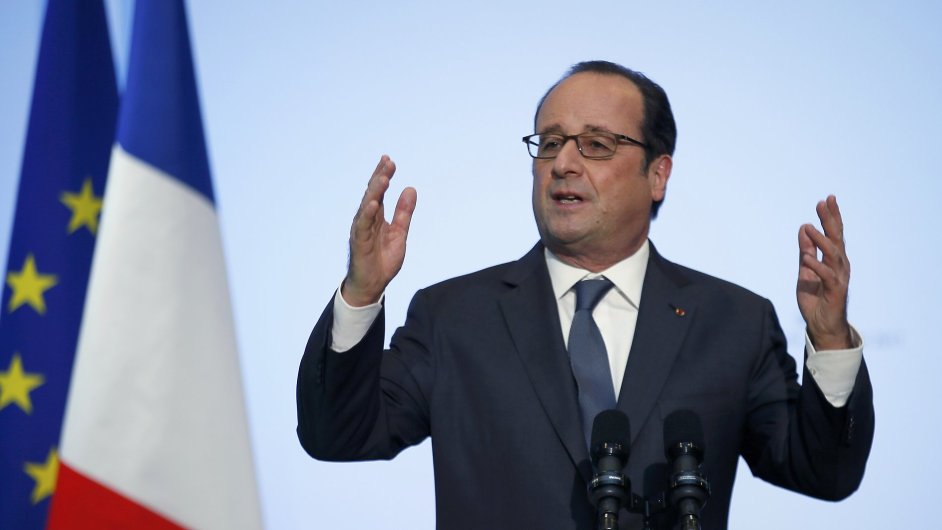 Francouzsk prezident Hollande.
